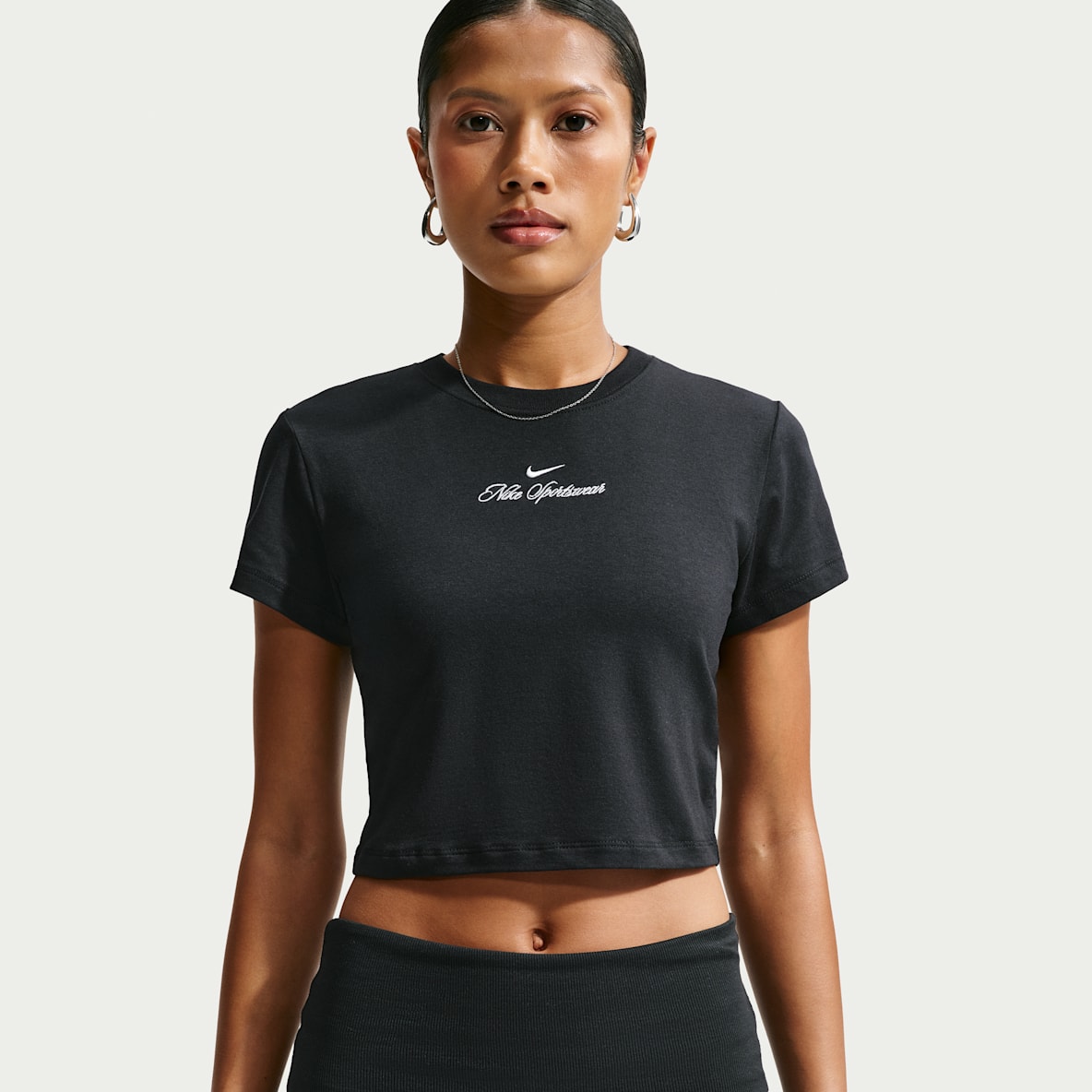Nike Sportswear Chill Knit Playera slim cropped para mujer