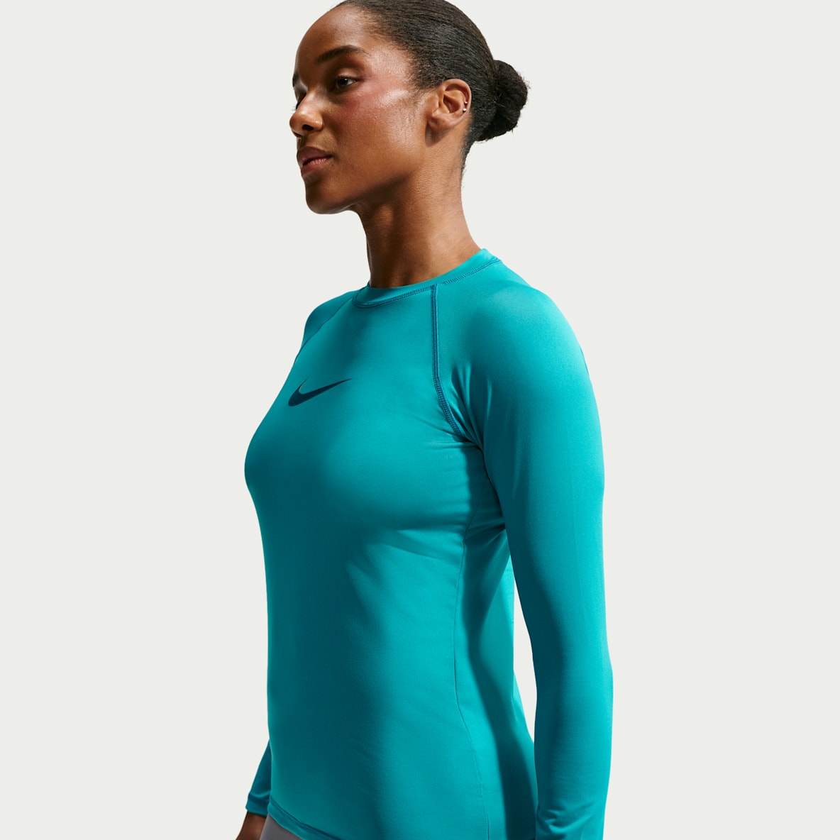 Nike Swim Hydroguard Playera de manga larga Dri-FIT UV para mujer