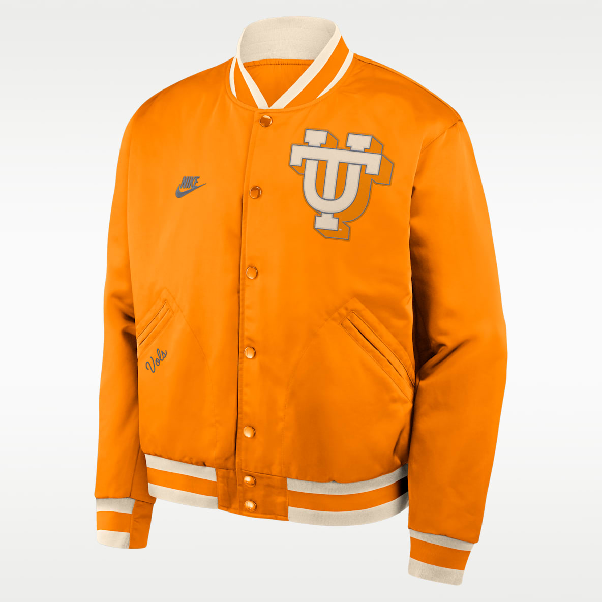Tennessee Legacy Men's Nike College Full-Snap Bomber Jacket
