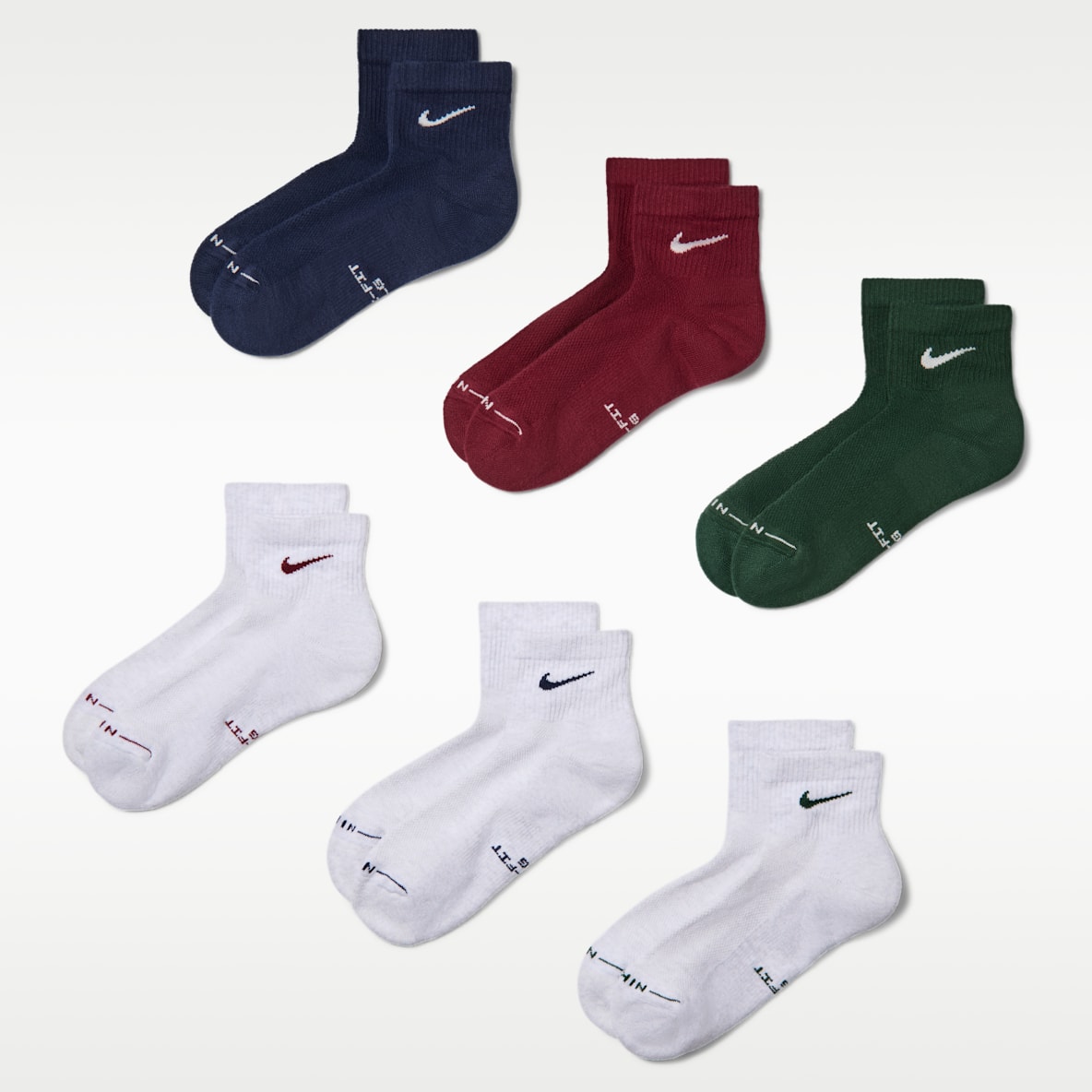 Nike Everyday Elevated Calcetines al tobillo (6 pares)