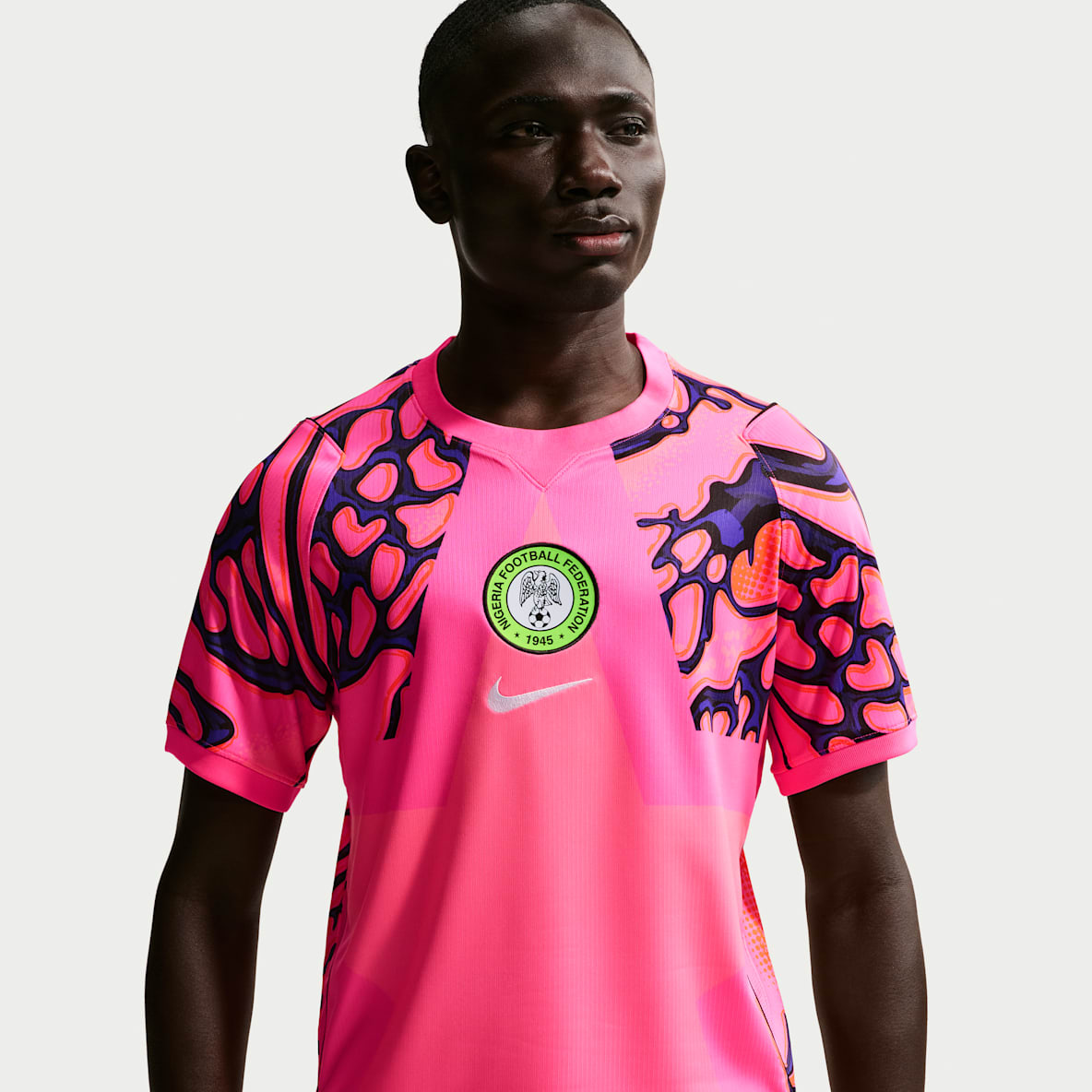 奈及利亞隊 2026 Stadium Goalkeeper 男款 Nike Dri-FIT 球迷版短袖足球衣