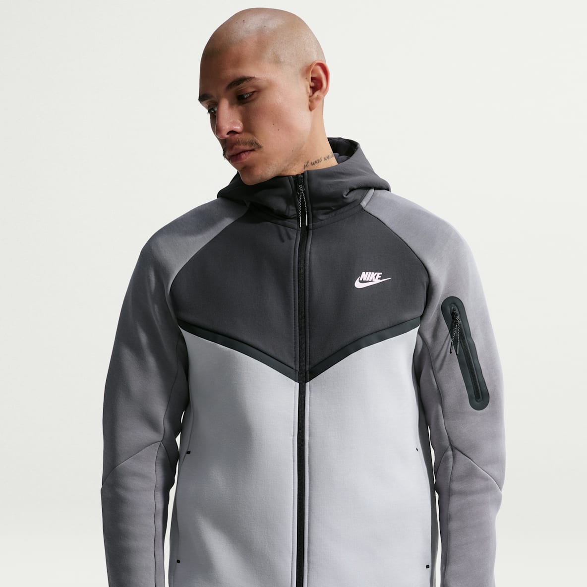 Nike Tech Veste à zip en Fleece Windrunner pour homme