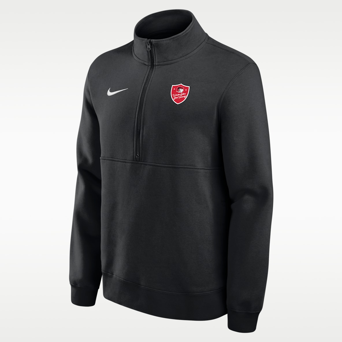 Nike College (Winston-Salem State University Men's Club Fleece 1/4-Zip Top