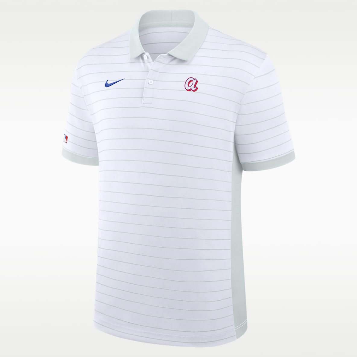Atlanta Braves City Connect Striped Victory Polo Nike Dri-FIT de la MLB para hombre