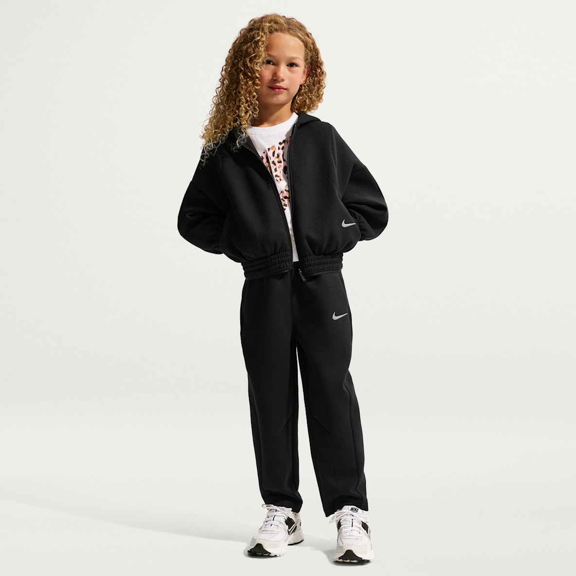 Nike Little Kids' Luxe Perform 2-Piece Full-Zip Hoodie Set