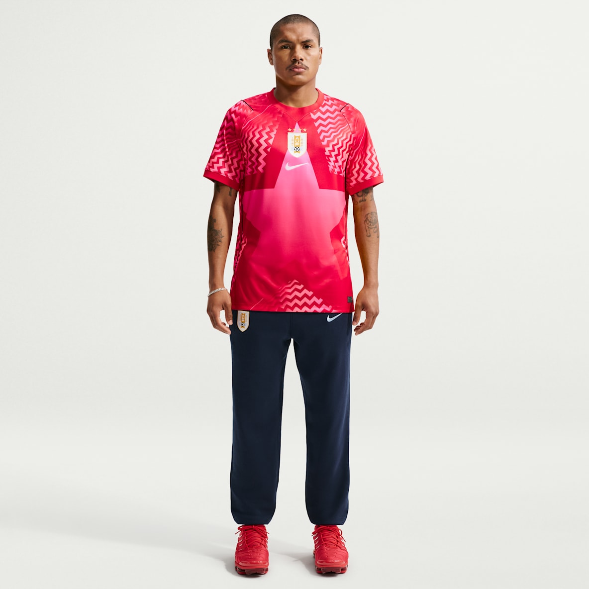 Uruguay Club Pants de fútbol Nike de tejido Fleece para hombre