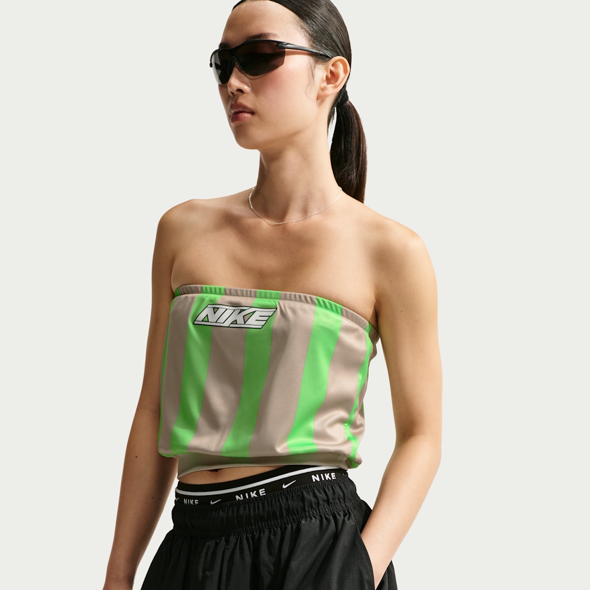 Nike Sportswear Women's Slim Striped Jersey Tube Top