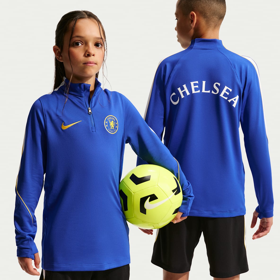 Strike Chelsea FC Camisola de treino de futebol de malha Nike Dri-FIT Júnior