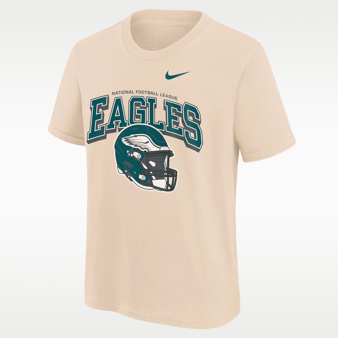 Philadelphia Eagles Vintage Mod Easy Lane Big Kids' Nike NFL Short-Sleeve T-Shirt