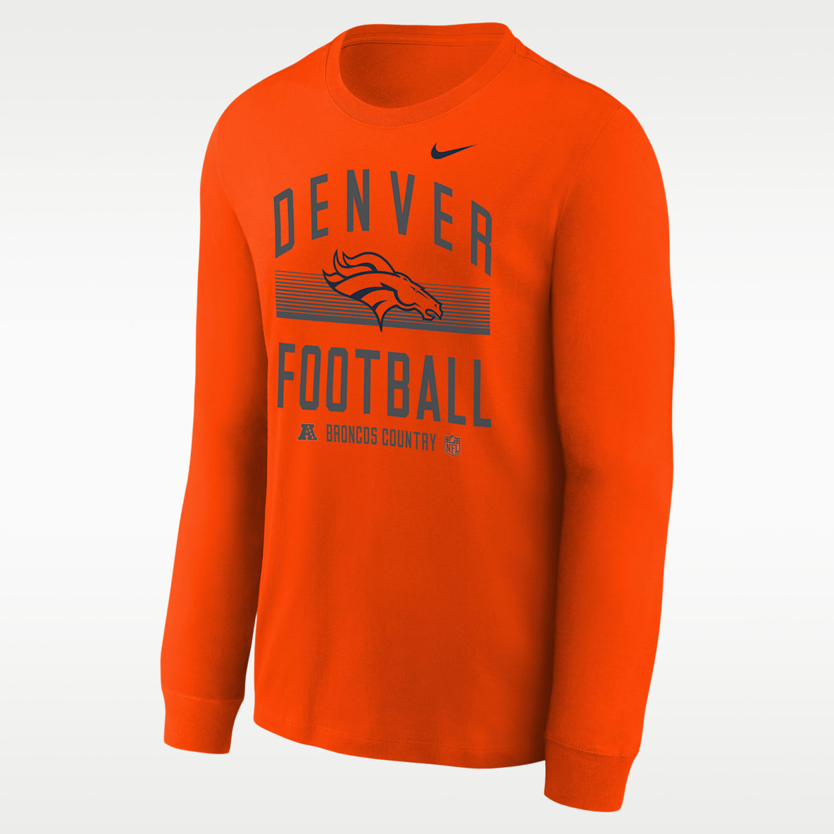 Denver Broncos Hometown Big Kids' Nike NFL Long-Sleeve T-Shirt