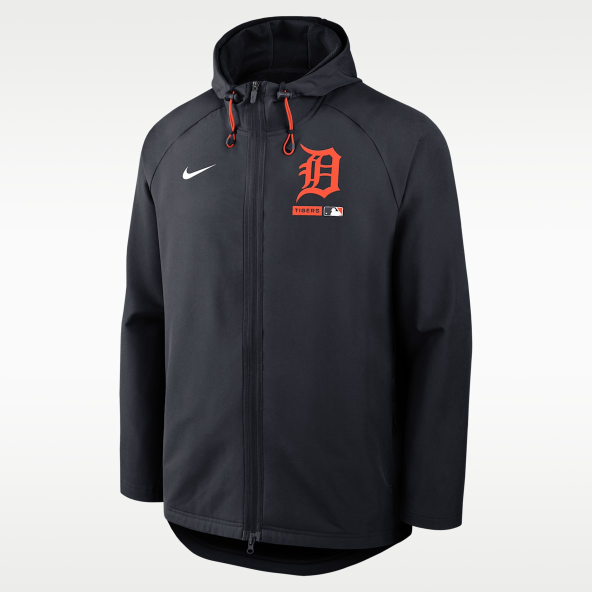 Detroit Tigers Authentic Collection Men's Nike Therma-FIT MLB Full-Zip Hooded Jacket