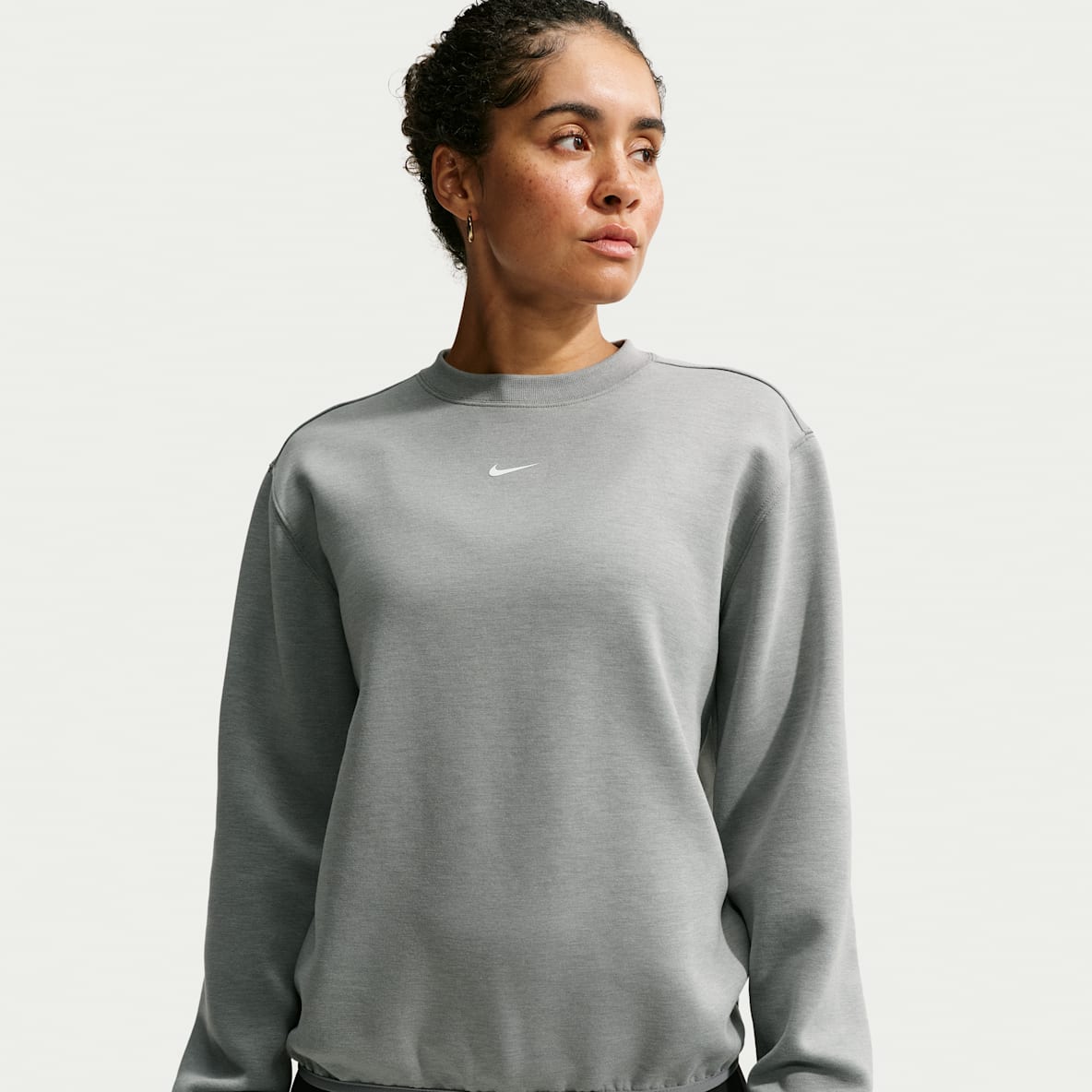 Nike Studio Fleece Sport Women's Dri-FIT Crew-Neck Sweatshirt
