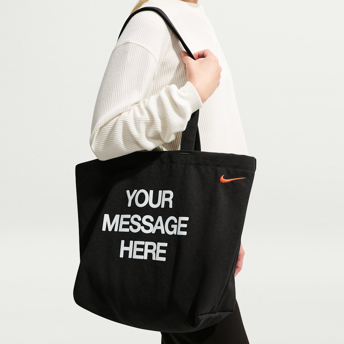 Nike Heritage "Your Message Here" Tote Bag (22 L)