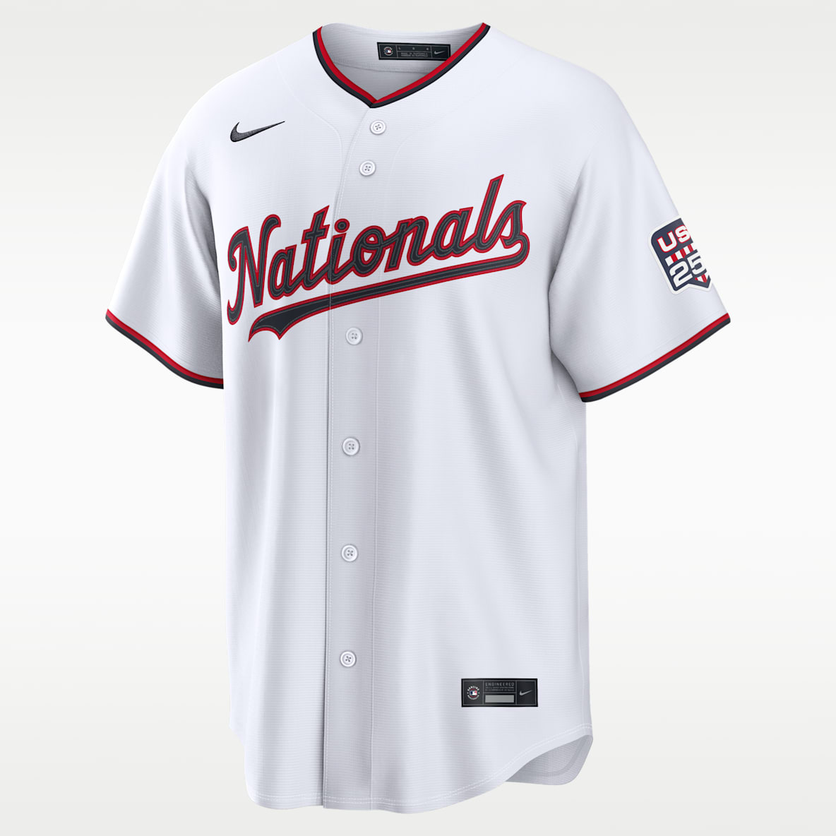 James Wood Washington Nationals USA 250 Men's Nike MLB Stadium Jersey