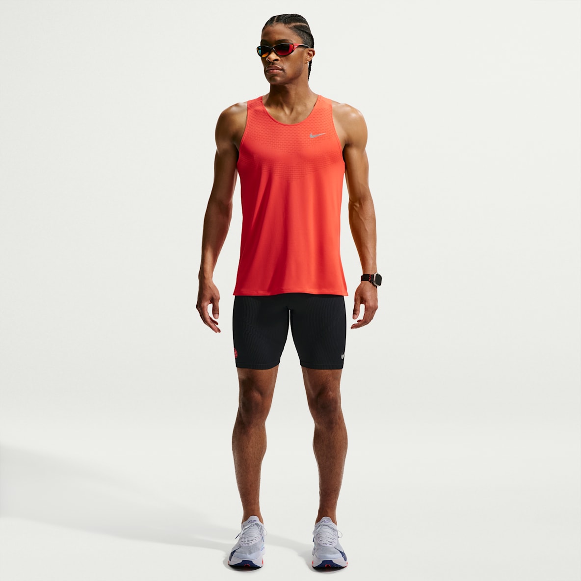 Nike AeroSwift Men's Dri-FIT ADV Brief-Lined 1/2-Length Running Tights