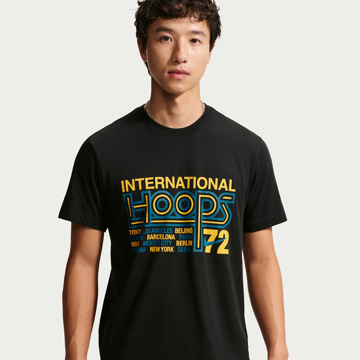 Nike เสื้อยืดบาสเก็ตบอลผู้ชาย
