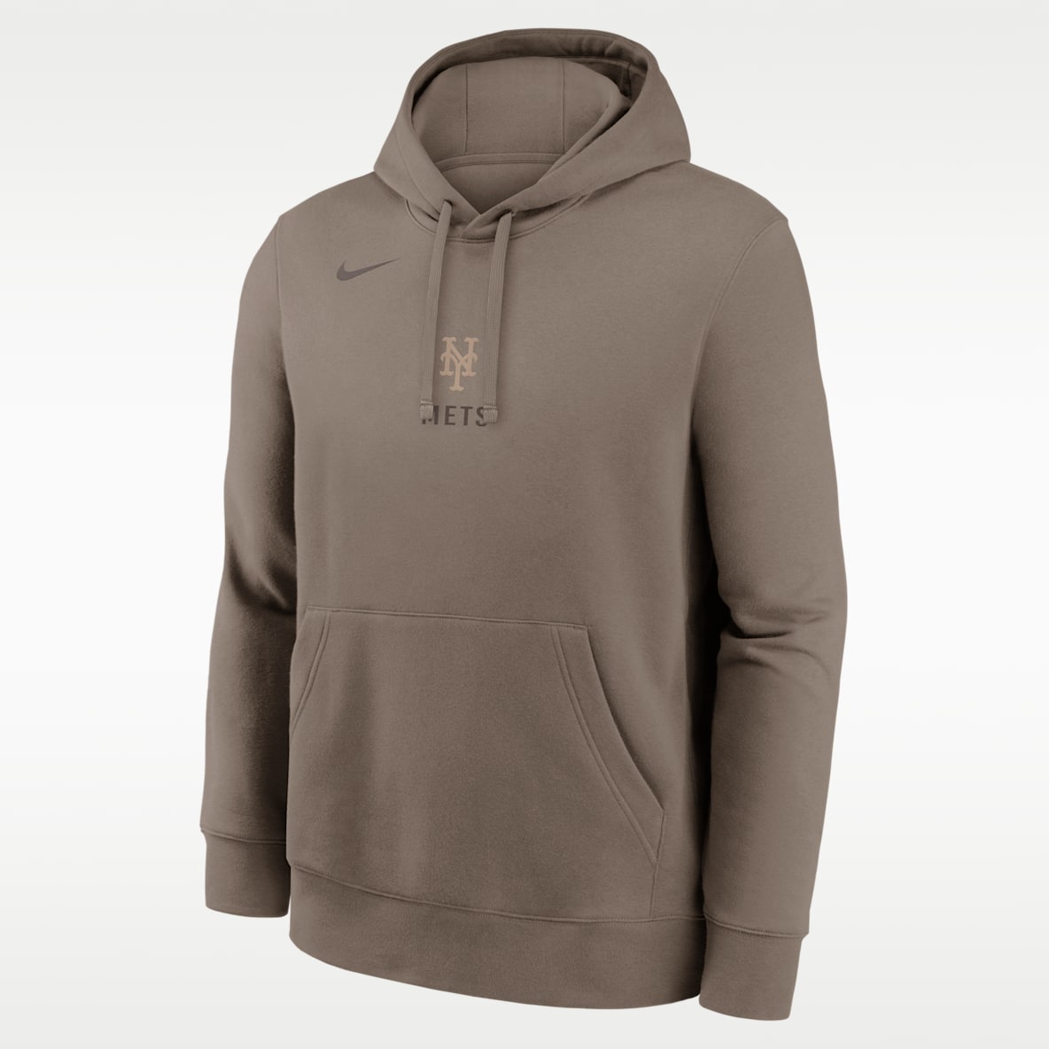 New York Mets Fashion Hemp Club Men's Nike MLB Pullover Hoodie