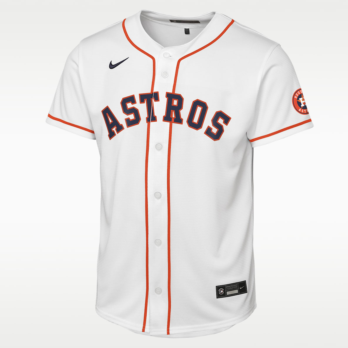 Houston Astros Big Kids' Nike MLB Stadium Home Jersey