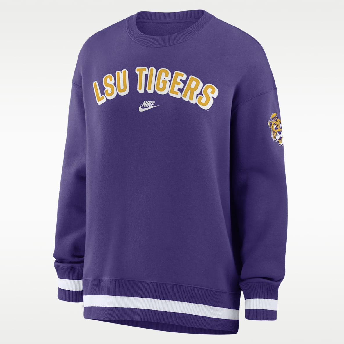 LSU Legacy Phoenix Women's Nike College Oversized Pullover Crew