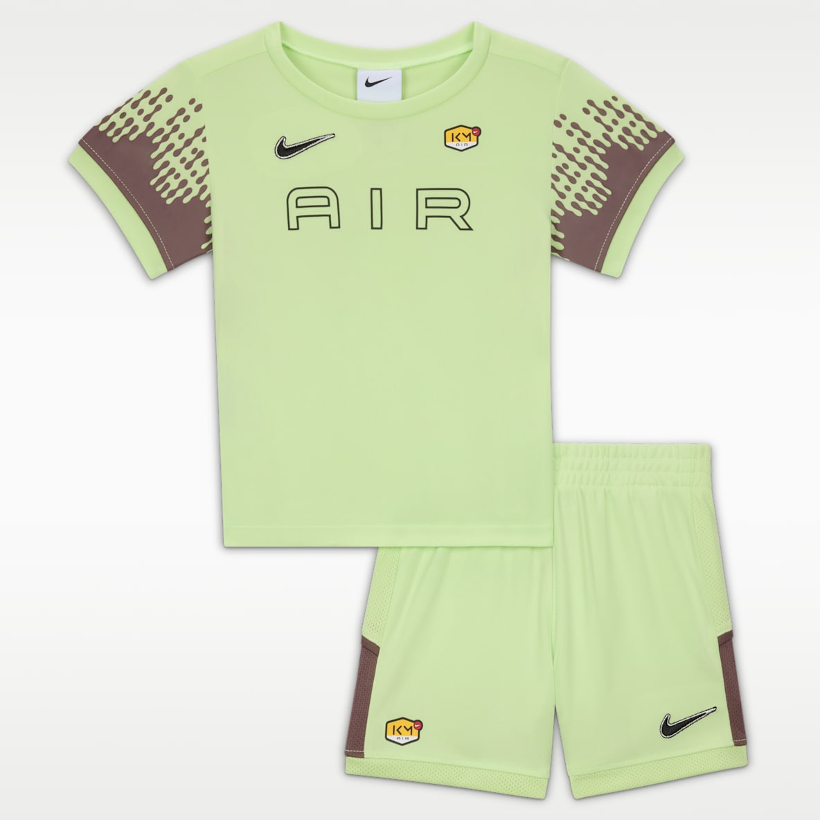 Kylian Mbappé Dwuczęściowy zestaw ze spodenkami dla niemowląt Dri-FIT ACD25 (12–24 M)