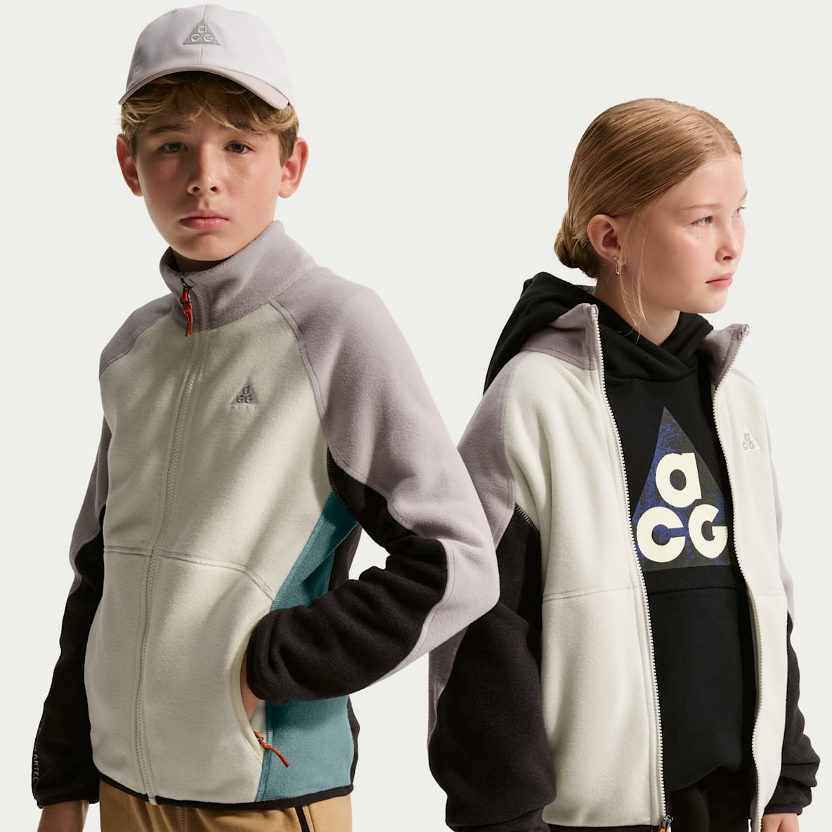 Nike ACG Polar-Fleece-Wanderjacke (ältere Kinder)