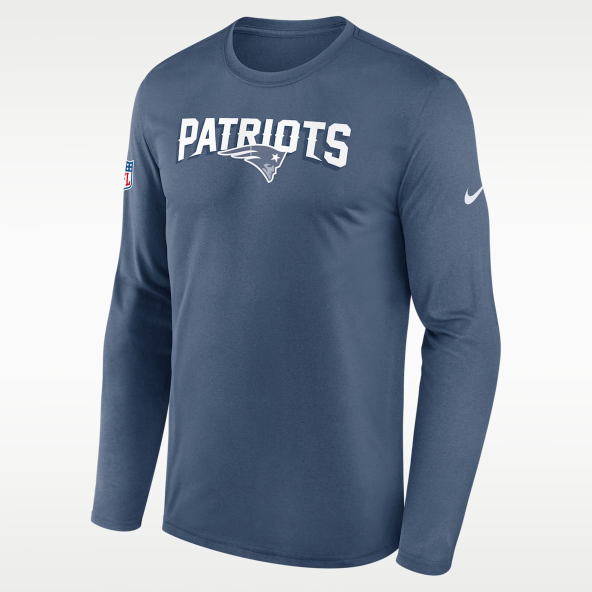 New England Patriots Rivalries Collection Sideline Legend Men's Nike Dri-FIT NFL Long-Sleeve T-Shirt