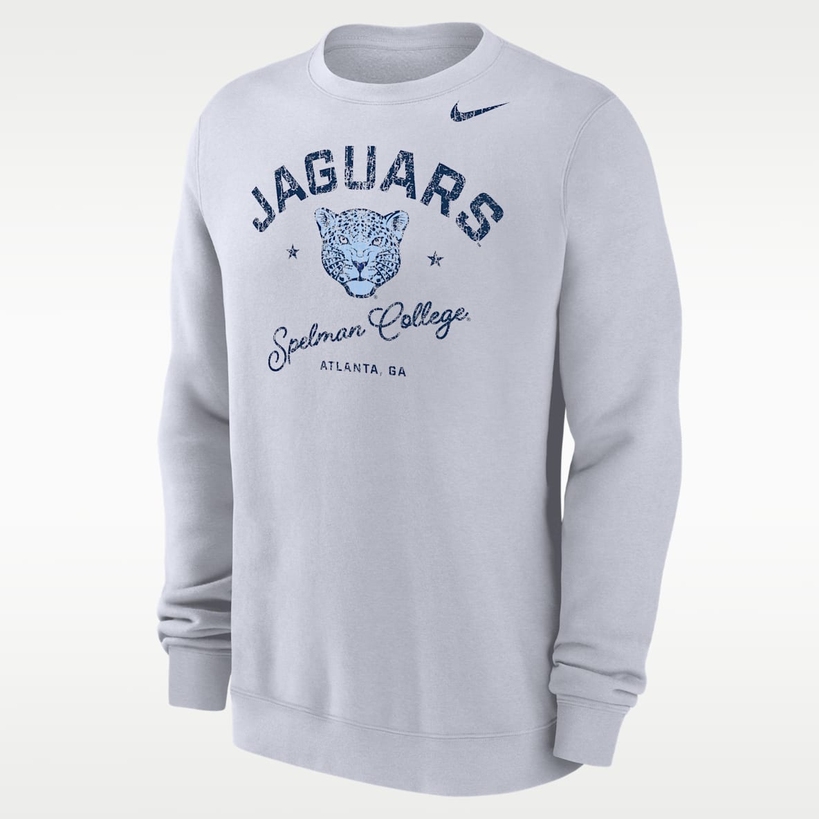 Nike College (Spelman College) Men’s Club Fleece Crew-Neck Sweatshirt