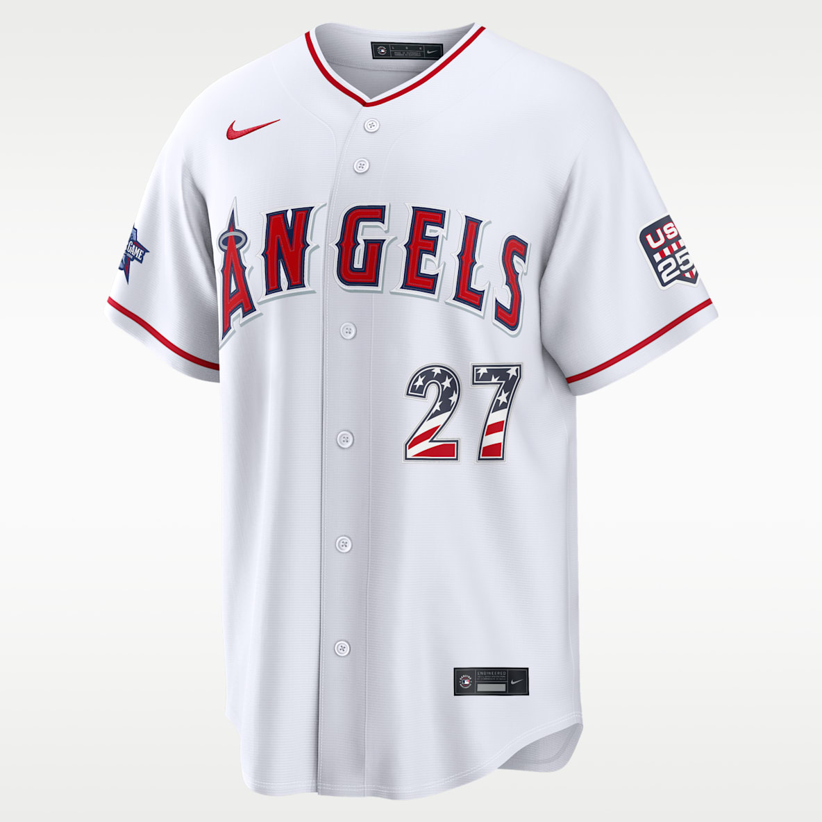 Mike Trout Los Angeles Angels 2026 All-Star Game Men's Nike MLB Stadium Jersey