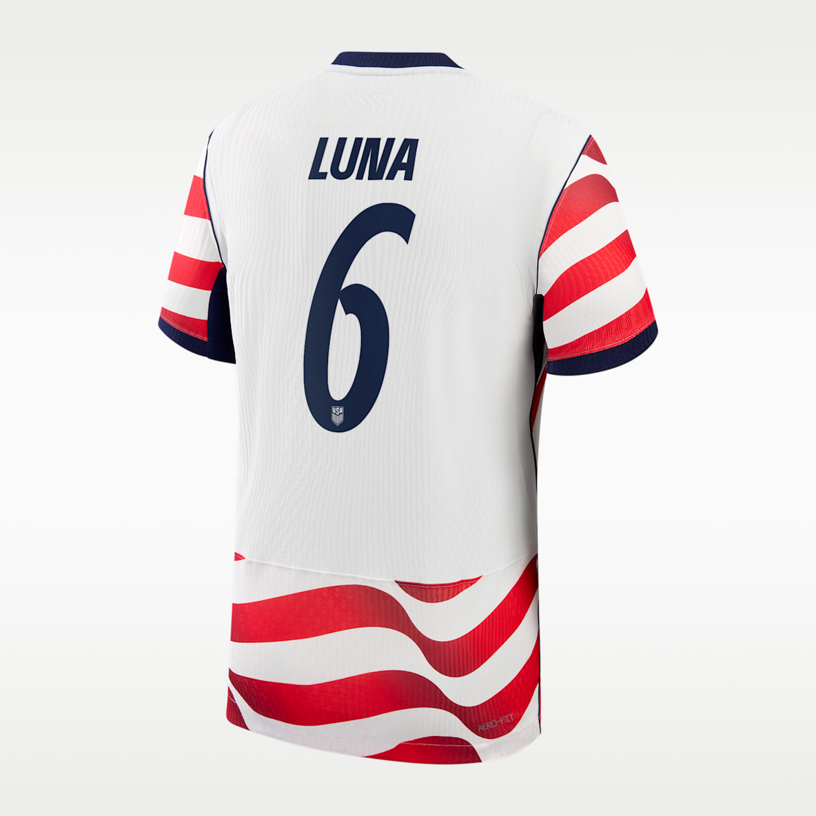 Diego Luna USMNT 2026 Match Home Men's Nike Aero-FIT Soccer Jersey