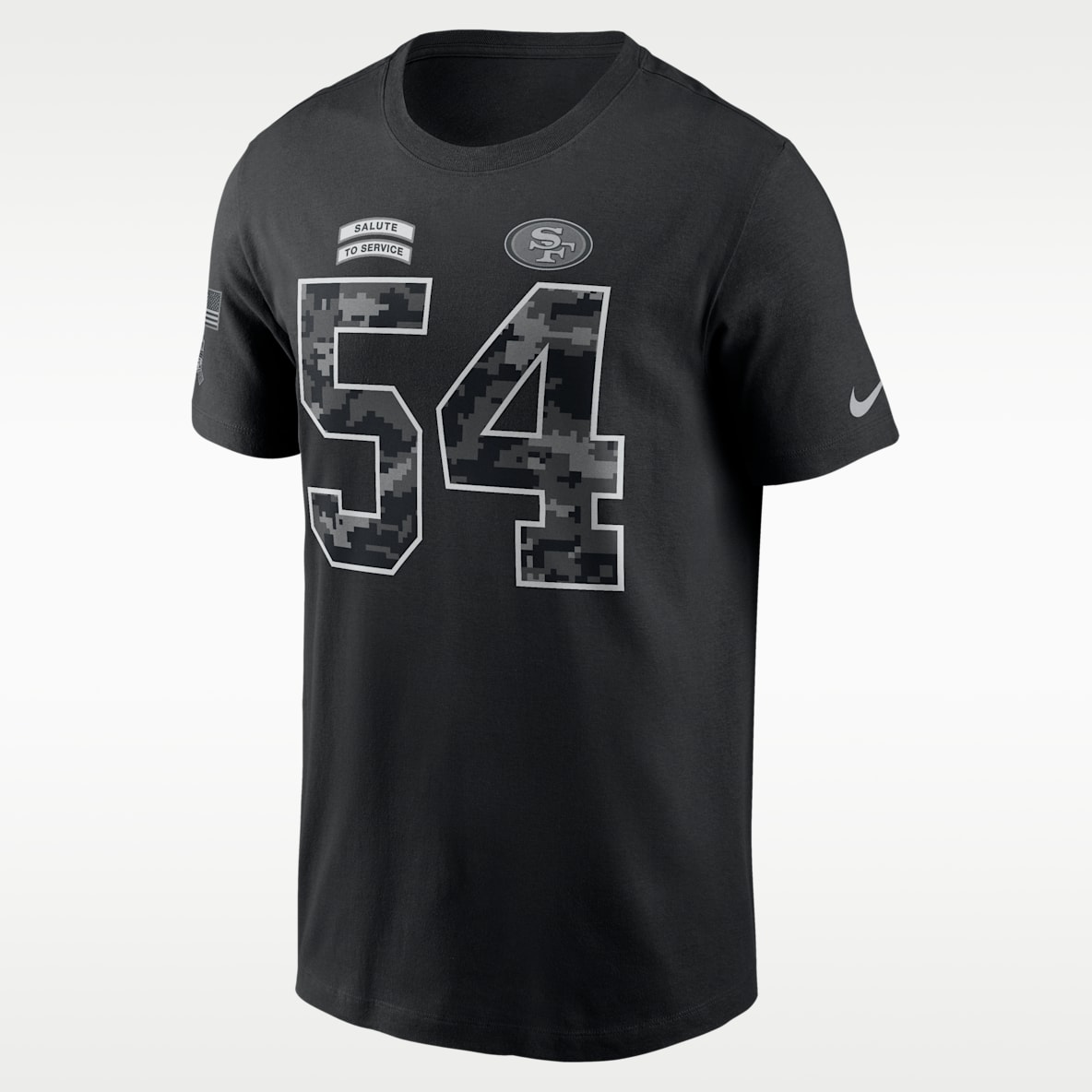 Fred Warner San Francisco 49ers Salute to Service Men's Nike NFL T-Shirt