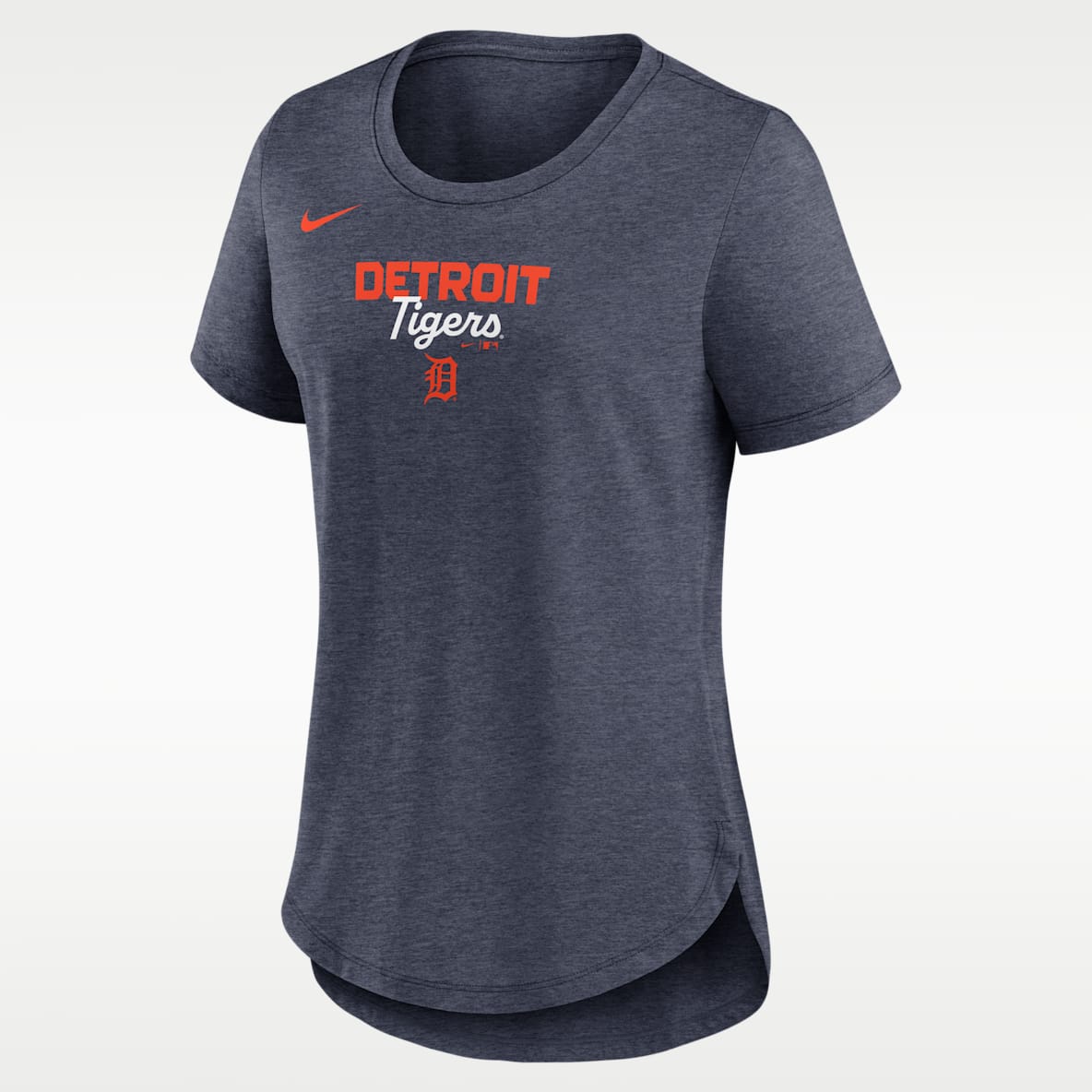Detroit Tigers Arched Team Name Women's Nike MLB T-Shirt