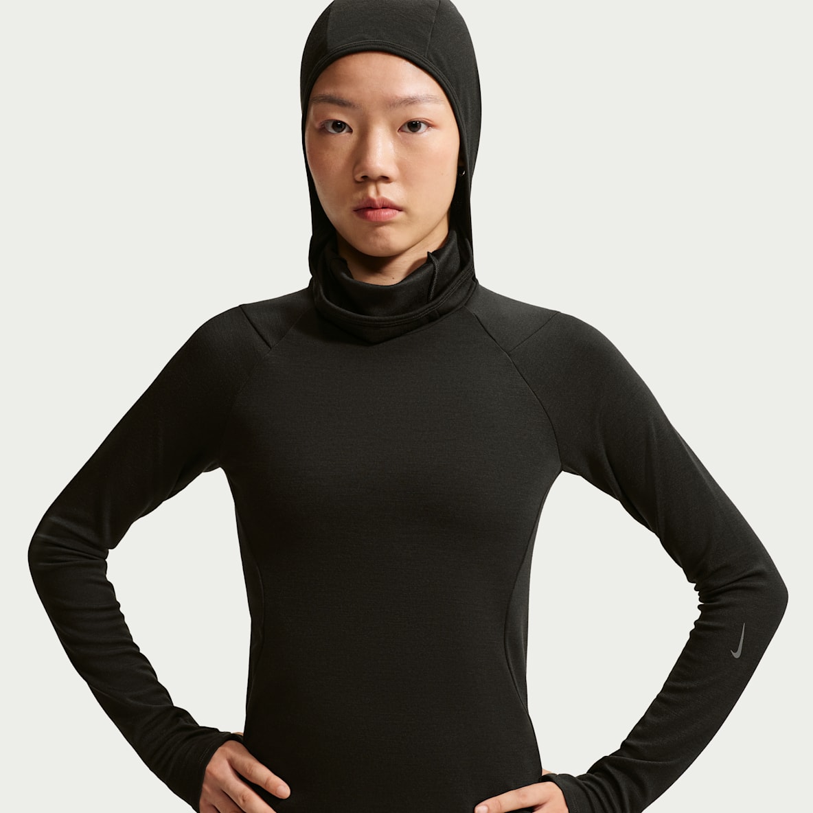 NikeLab | Running มิดเลเยอร์ผ้าขนสัตว์ผสมสำหรับผู้หญิง