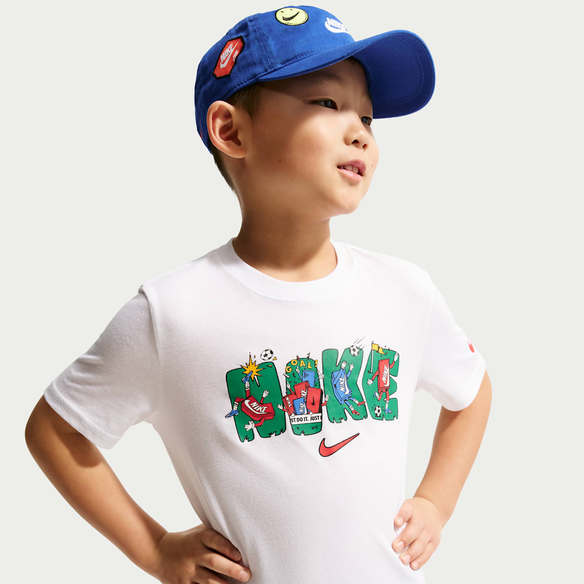 Nike Little Kids' Boxy Multi-Sport Graphic T-Shirt