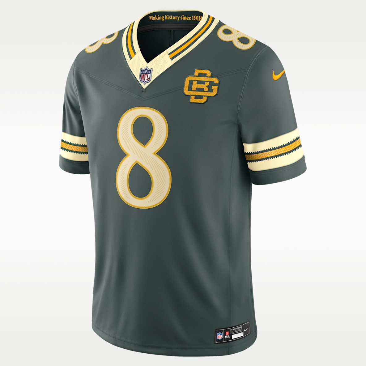 Josh Jacobs Green Bay Packers Rivalries Collection Men's Nike Dri-FIT NFL Limited Jersey