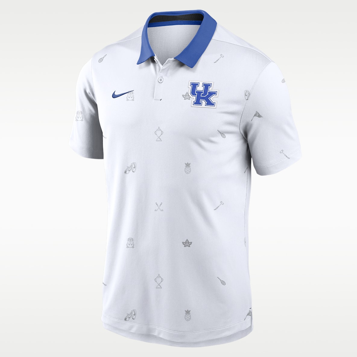 Kentucky Vapor Pattern Men's Nike Dri-FIT College Polo