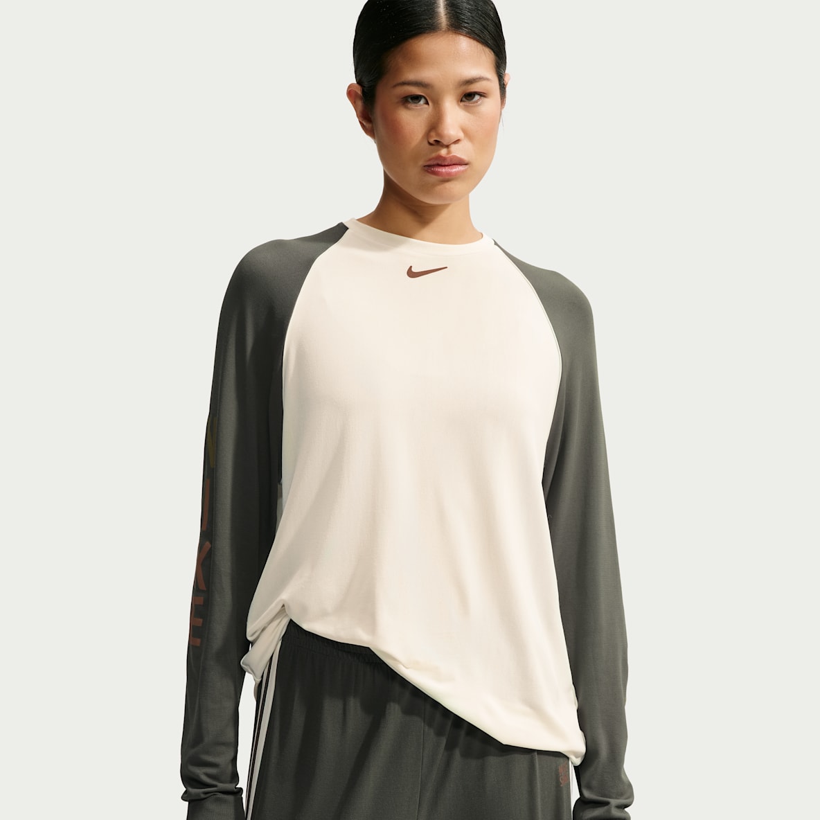 NikeSKIMS stretch strikket Langermet overdel for dame