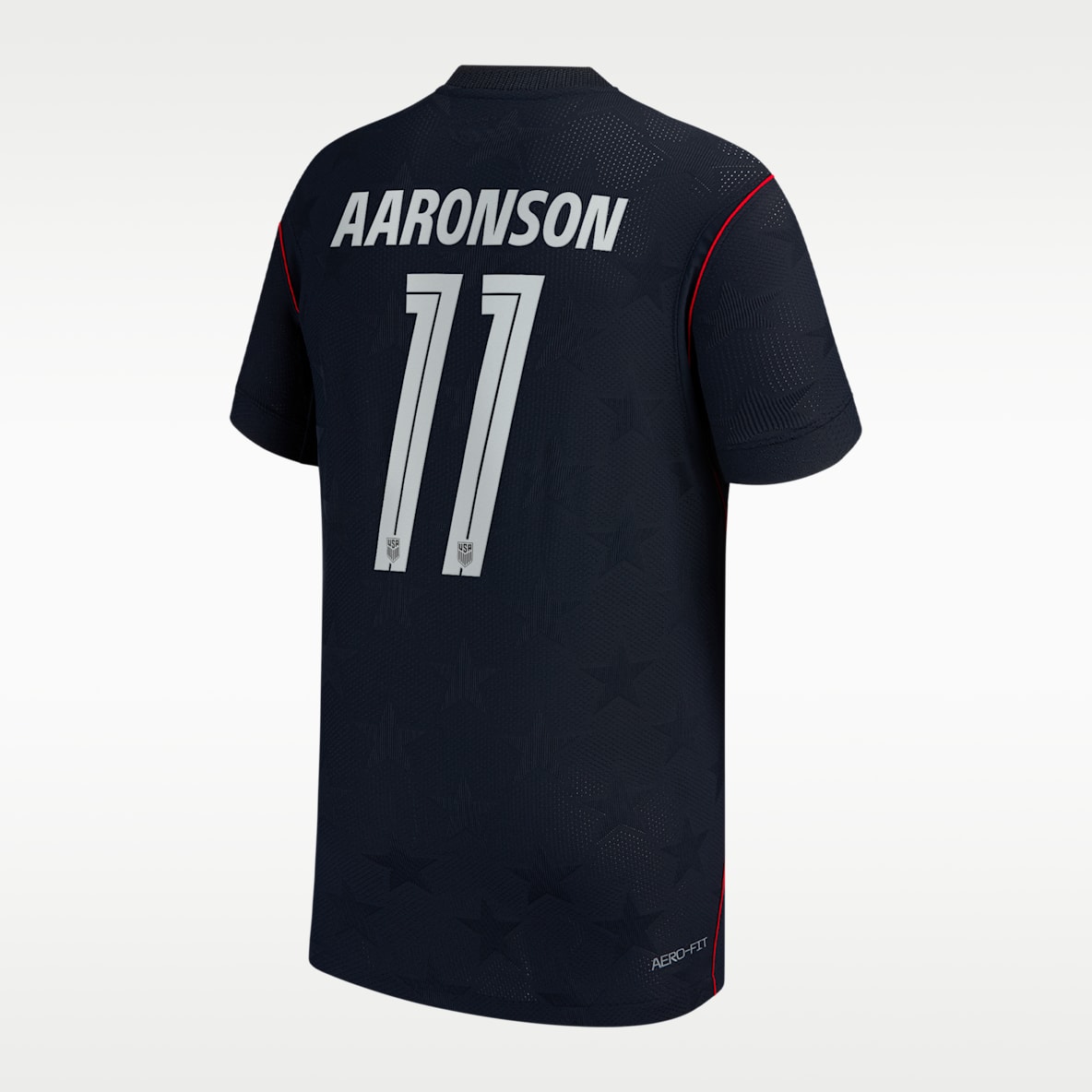 Brenden Aaronson USMNT 2026 Match Away Big Kids' Nike Aero-FIT Soccer Jersey