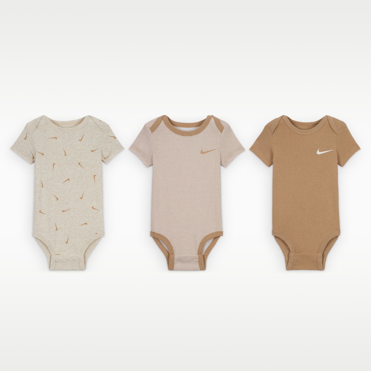Nike E1D1 Baby Mix and Match Bodysuits (3-Pack)