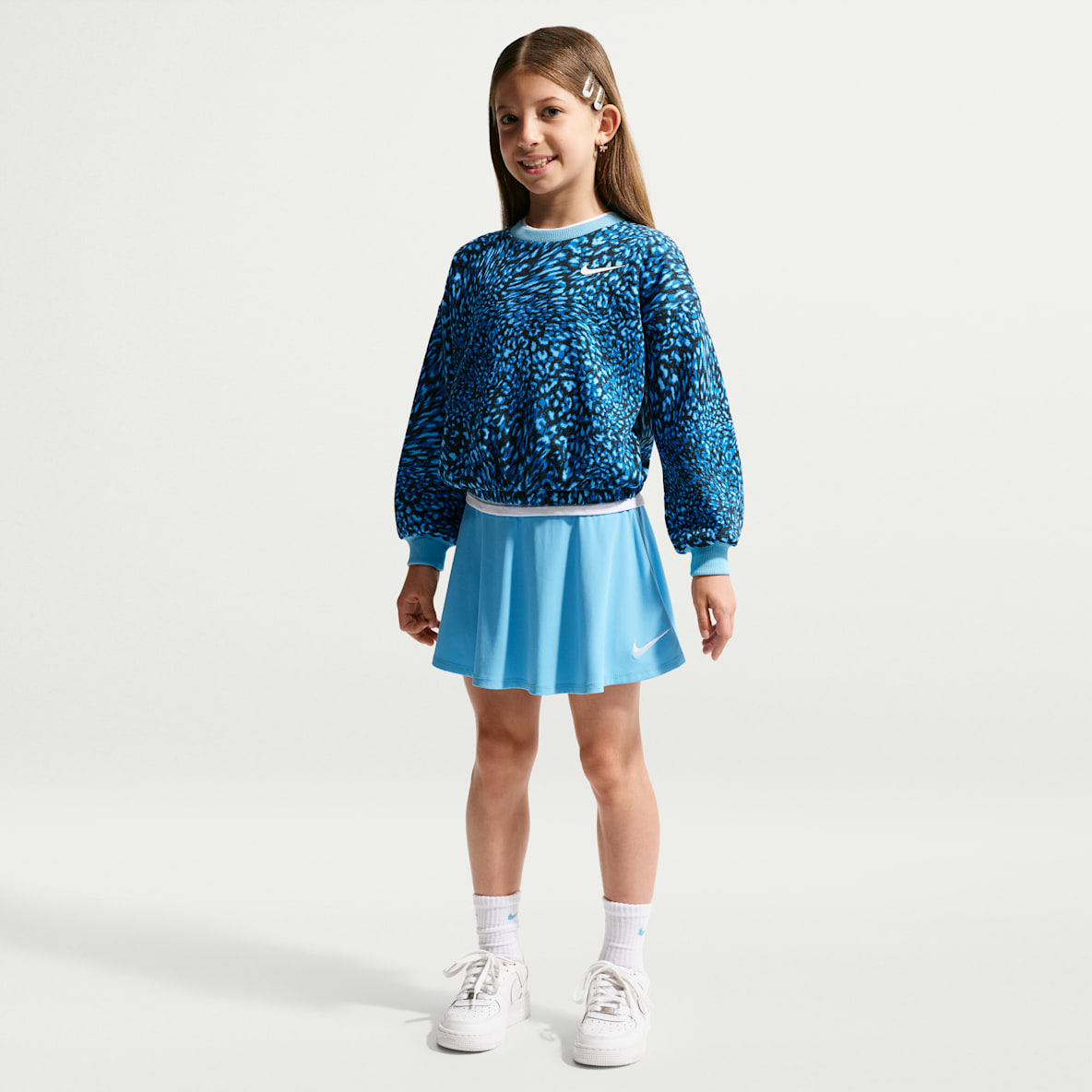 Nike Little Kids' Printed Crew and Scooter Set
