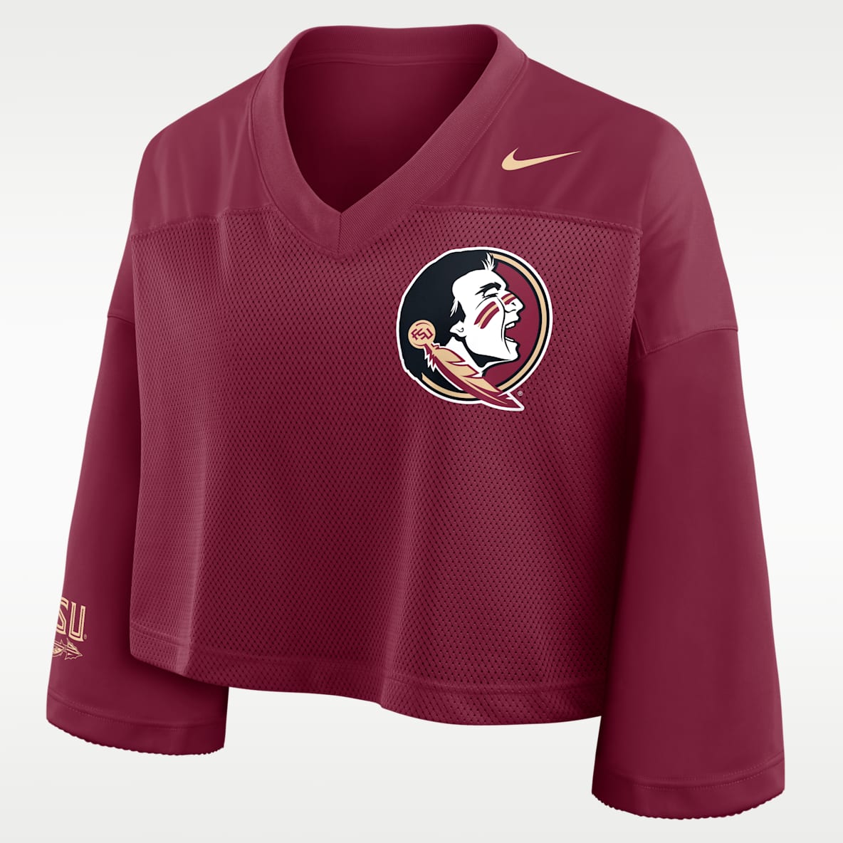Florida State Jersey Women's Nike Dri-FIT College Cropped Top