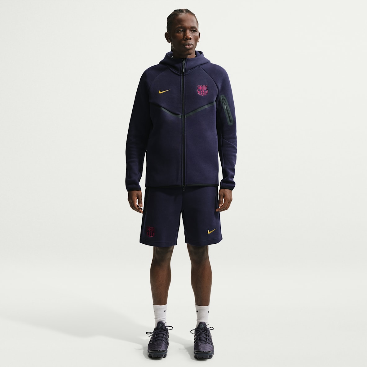 FC Barcelona Tech Fleece Nike Fußballshorts für Herren