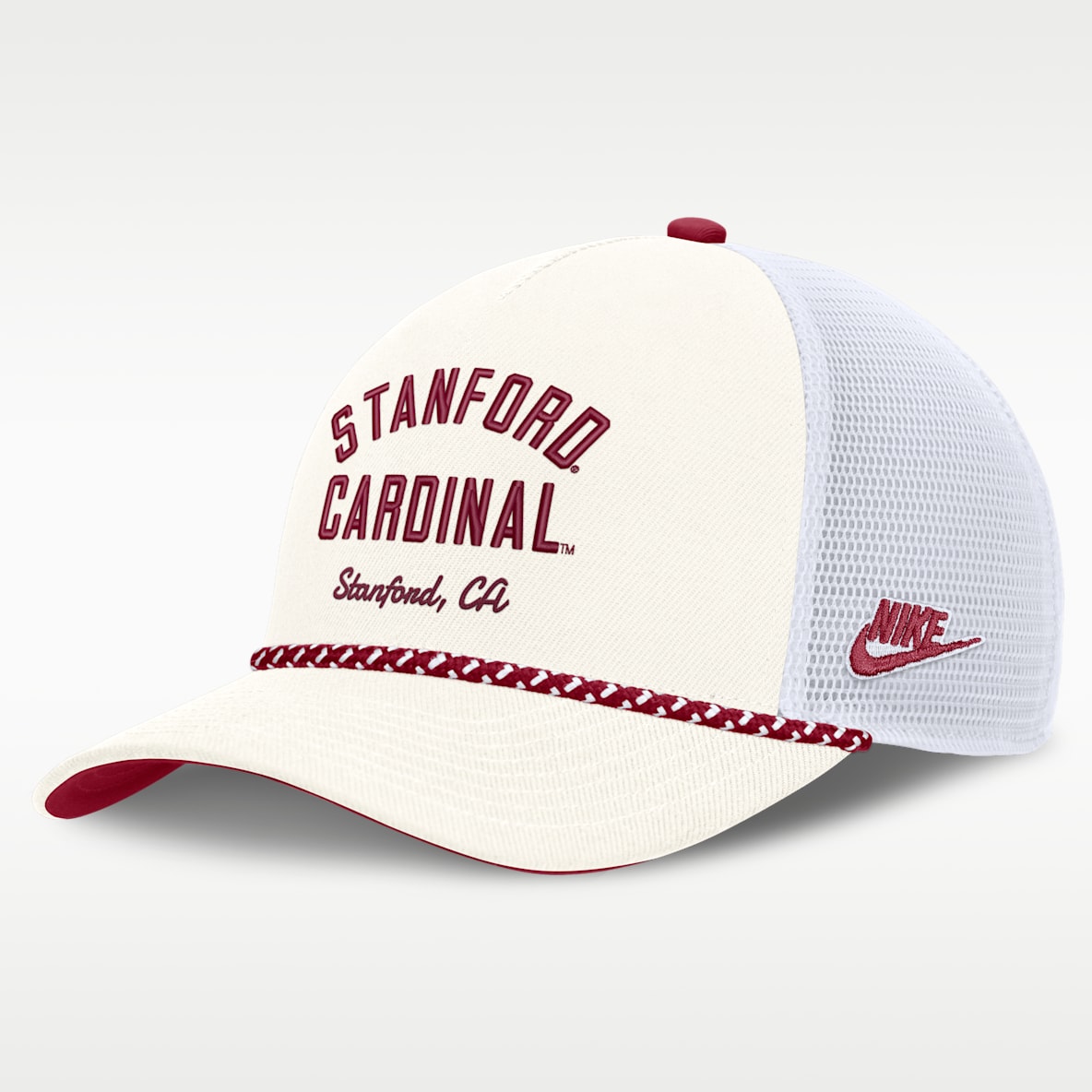 Stanford Denim Men's Nike College Trucker Adjustable Hat