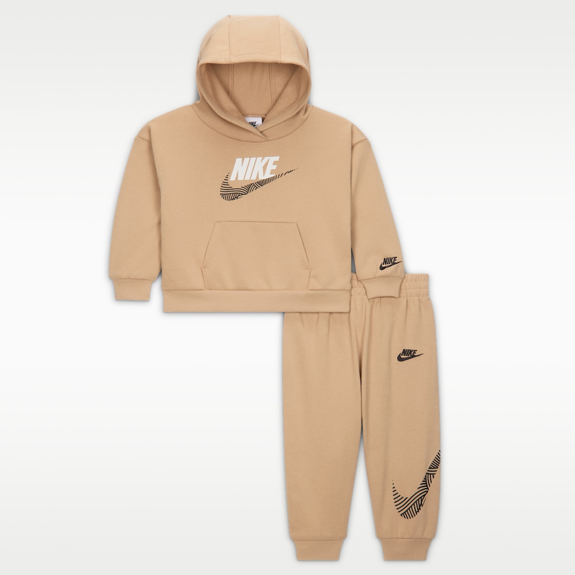 Nike Sportswear In The Zone Baby (12-24M) 2-Piece Oversized French Terry Pullover Set