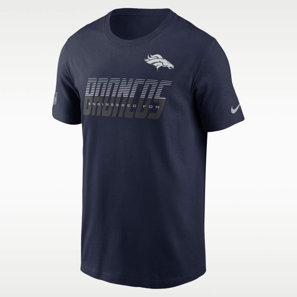Denver Broncos Sideline Team Issue Men's Nike Dri-FIT NFL T-Shirt