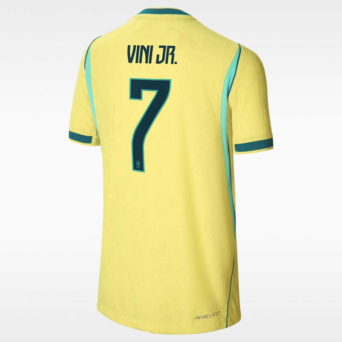 Vinícius Júnior Brazil National Team 2026 Match Home Big Kids' Nike Dri-FIT ADV Soccer Jersey