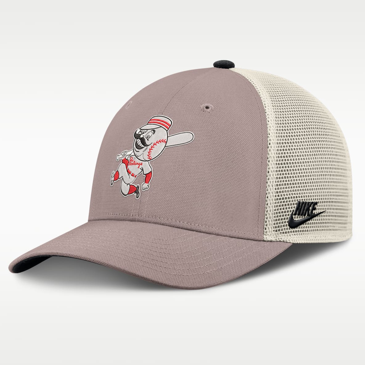 Cincinnati Reds Cooperstown Rise Gorra de rejilla Nike de la MLB ajustable para hombre