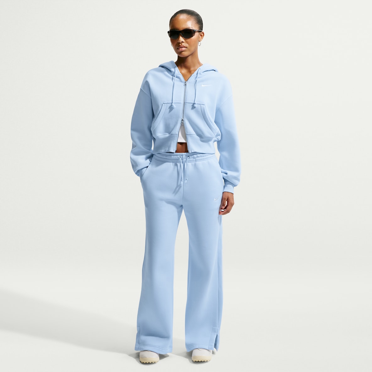 Nike Sportswear Phoenix Fleece Women's High-Waisted Wide-Leg Pants