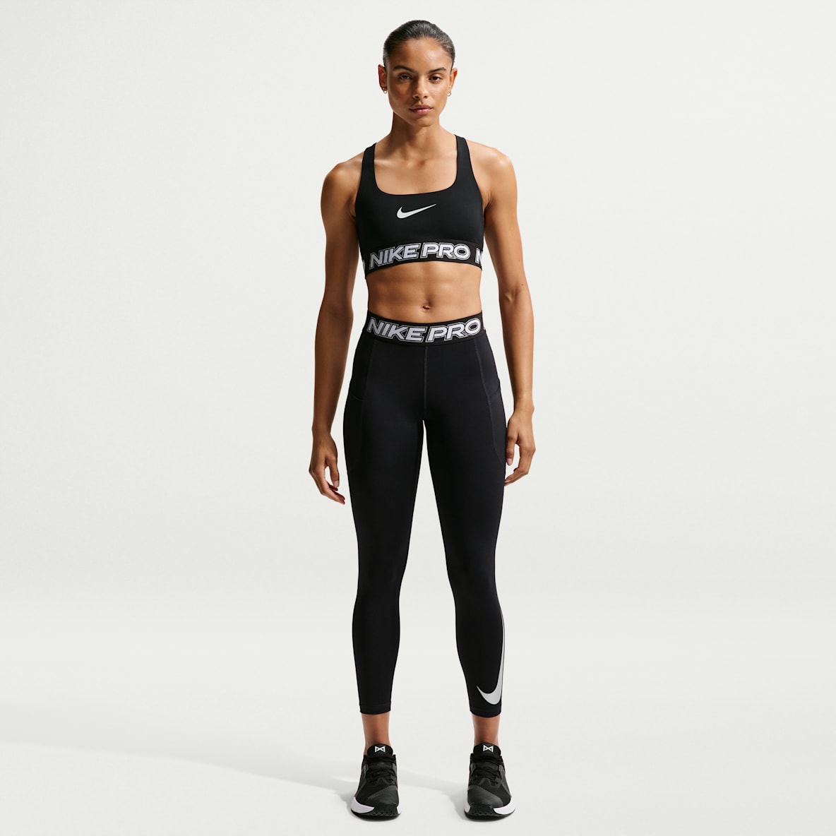 Nike Pro Leggings de tiro medio de 7/8 para mujer