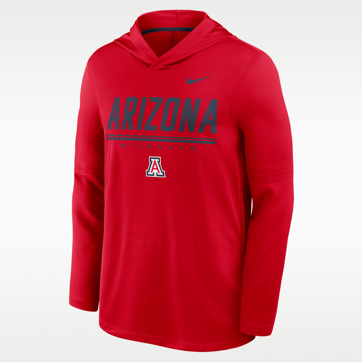 Arizona Sideline Men's Nike Dri-FIT College Long-Sleeve Hooded Top