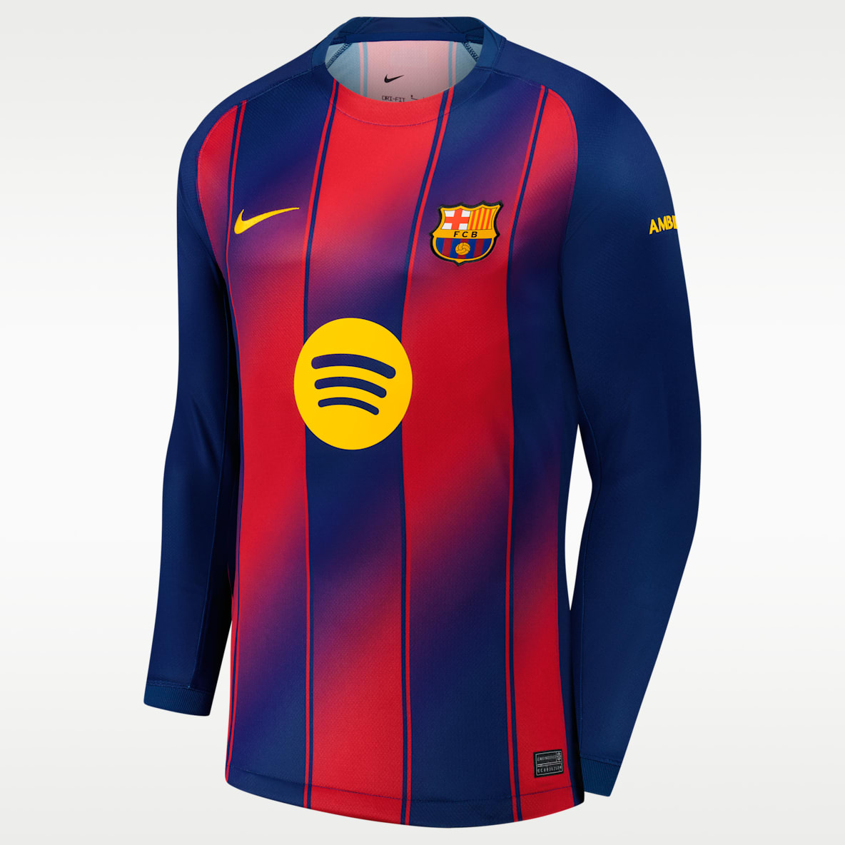Lamine Yamal Barcelona 2025/26 Stadium Home Men's Nike Dri-FIT Soccer Jersey